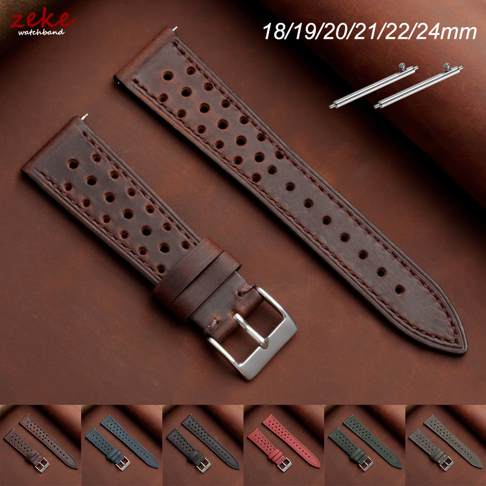 Leather Strap Quick Release - Cinturino per Orologio in Pelle Vintage