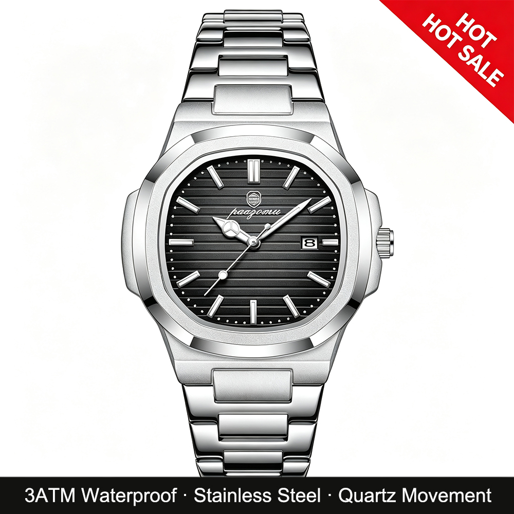 Patek Philippe Watch Nautilus - PAAZOMU Orologio da Polso al Quarzo