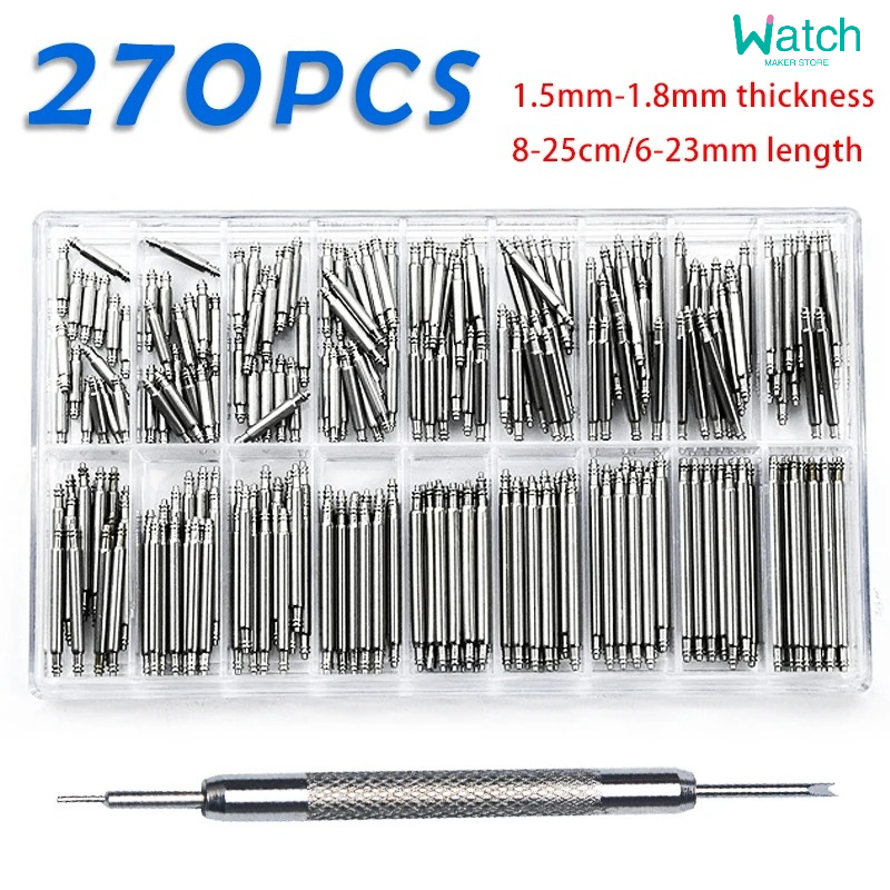 270 pz/set Barre a Molla in Ac - Spring Bar Tool Set recensione e prezzo