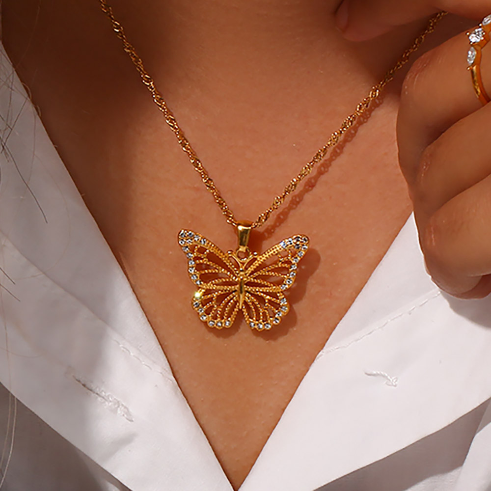 EBbelle Gioielli in acciaio in - Butterfly Clasp Deployant recensione e prezzo