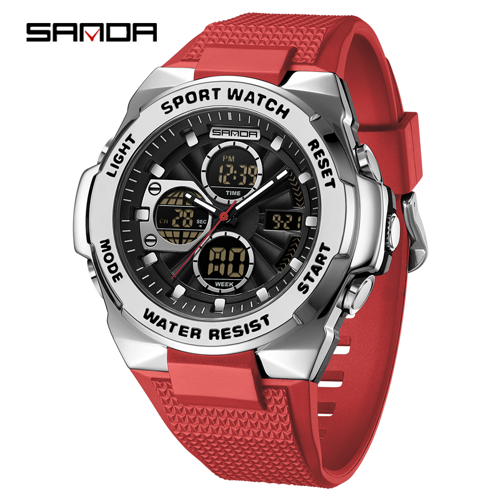 Sanda 3378, orologio da polso  - Rubber Strap Diver recensione e prezzo