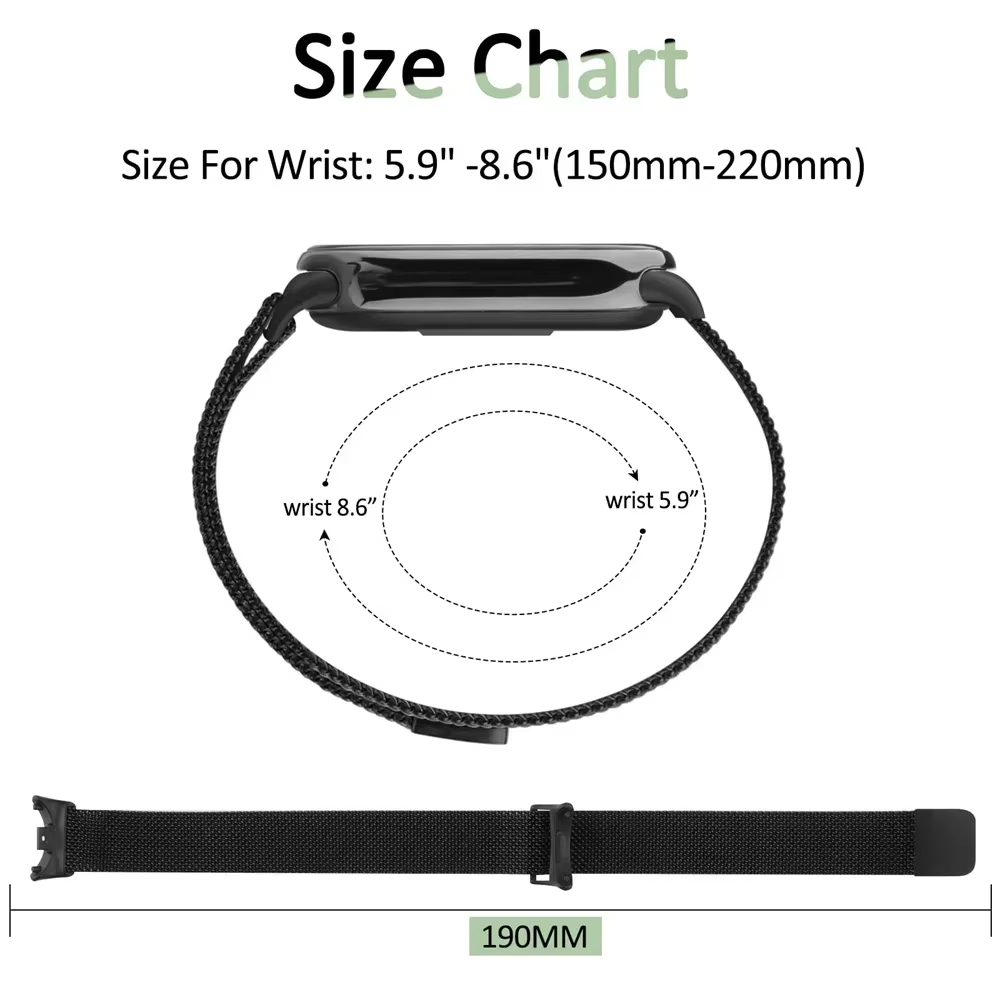 Cinturino in metallo a maglia  - Milanese Loop Magnetic recensione e prezzo
