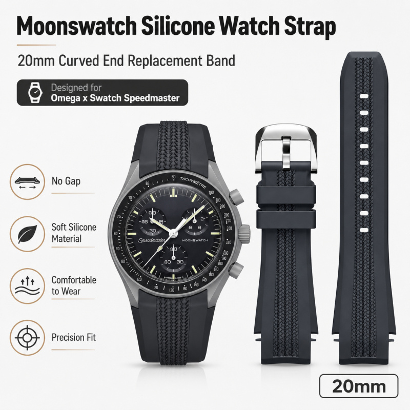 Cinturino in Silicone Curvo da - Omega Watch Speedmaster recensione e prezzo
