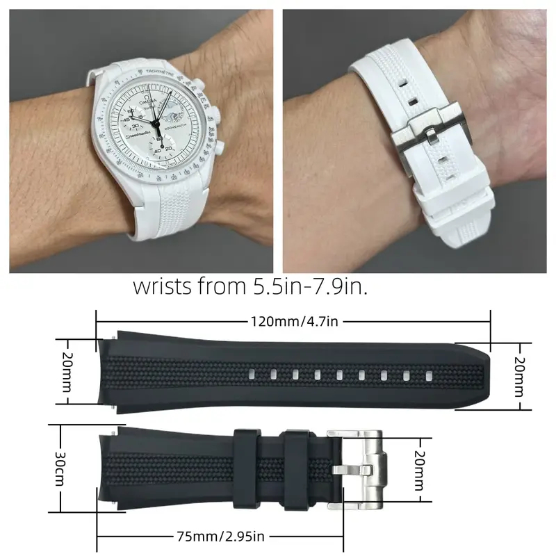 Cinturino in Silicone Curvo da - Omega Watch Speedmaster recensione e prezzo